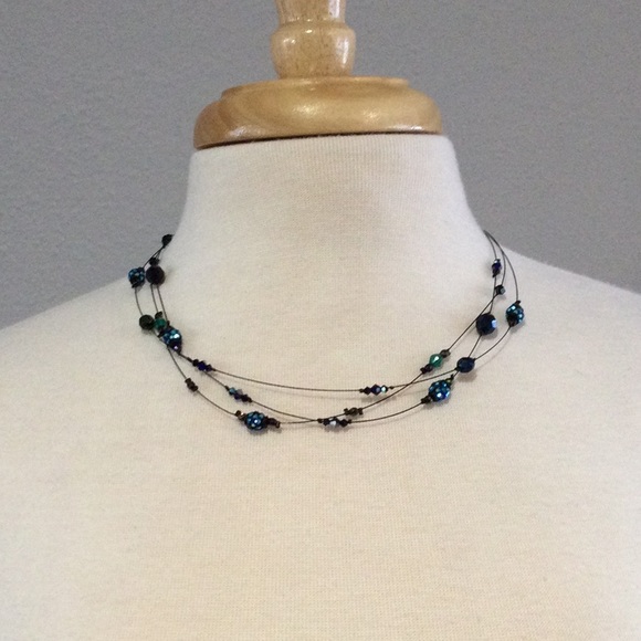 Chico's 3 Strand Beaded Necklace - Picture 6 of 12